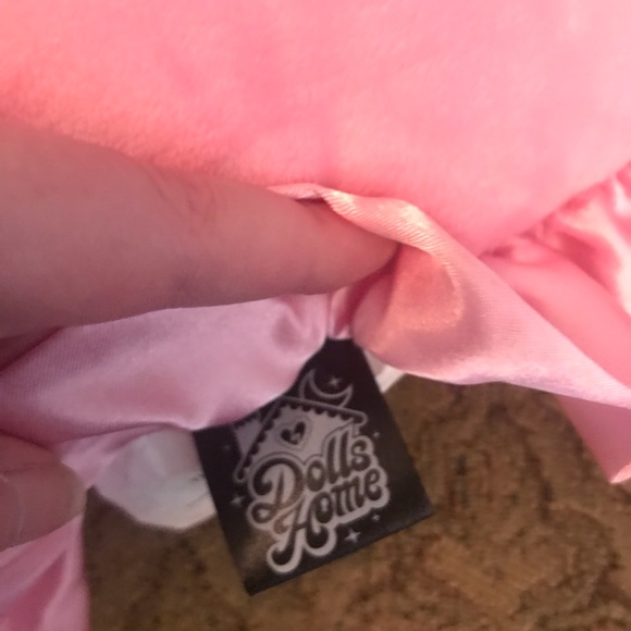 Dolls Kill Perfect Pairing Pink Throw Pillow 💞💖 - Picture 3 of 4